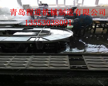 公司研制乳膠鞋墊生產線