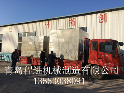  程進機械乳膠生產(chǎn)線用烘箱發(fā)貨