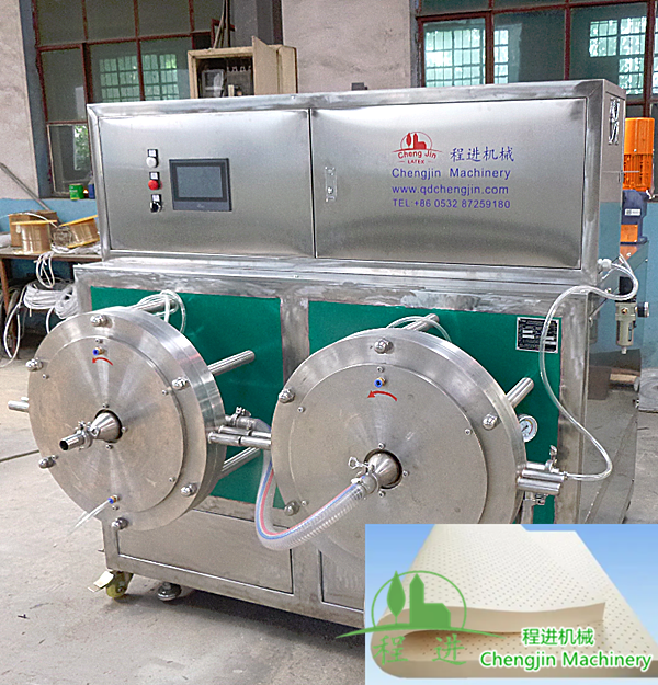 CCJ-60全自動電腦PLC乳膠發泡機（雙頭床墊專用）